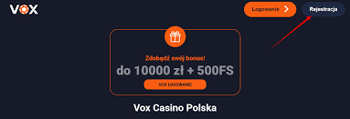 Bonusy w kasynie online Vox