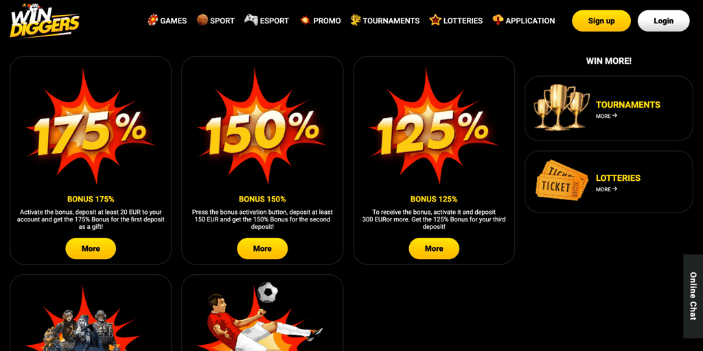 Win Diggers Gambling Establishment Sibling Sites 2025